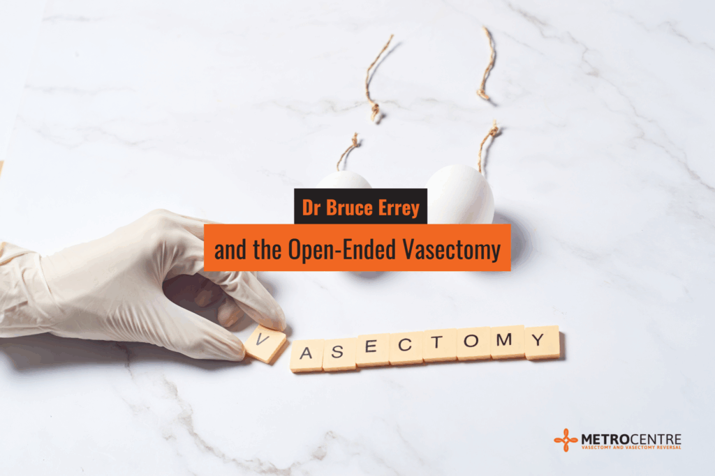 Dr Bruce Errey, pioneer of the open-ended vasectomy technique in Australia