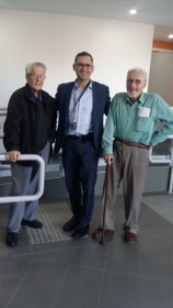 Dr Barry Walters, Dr Chris Lekich and Dr Bruce Errey