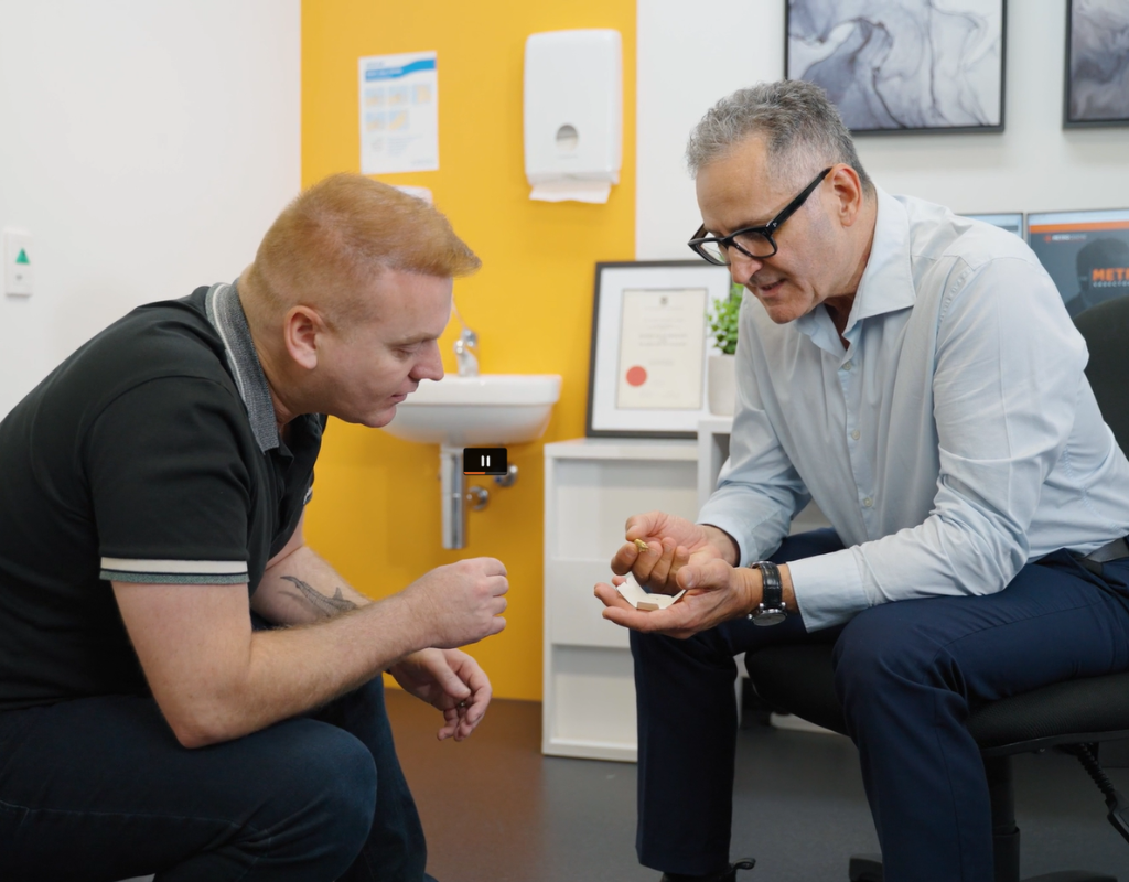 Vasectomy Reversal In Person Consult. Showcasing equipment used in the surgical procedure.